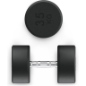 Гантель круглая UNIX FIT PRO обрезиненная 35 кг DBRND35PBKx2